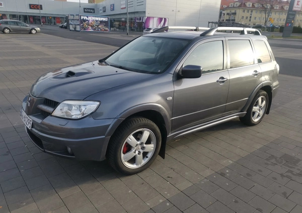 Mitsubishi Outlander cena 13200 przebieg: 184000, rok produkcji 2006 z Głogów małe 704